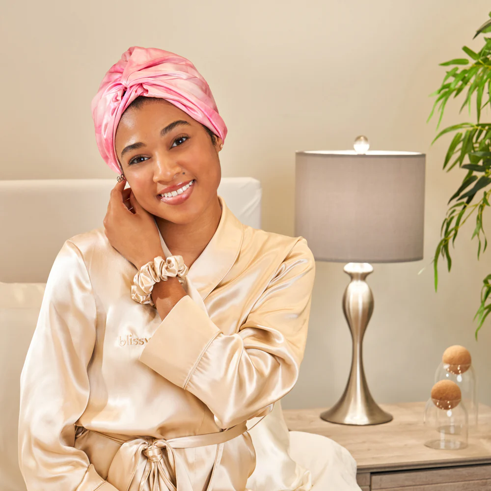 Blissy Bonnet - Pink Tie-Dye - Image 3