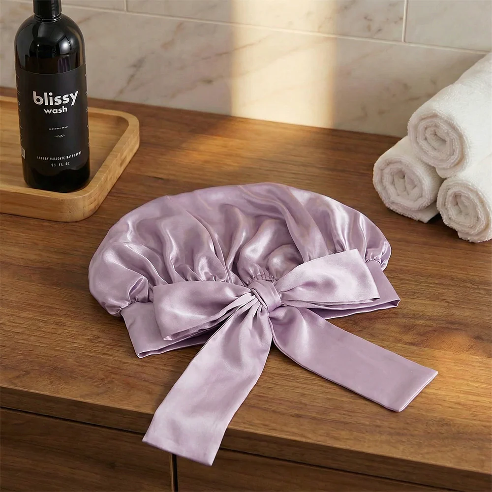 Blissy Bow Bonnet - Lavender - Image 8