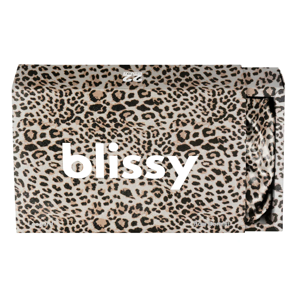 Blissy Bow Bonnet - Leopard - Image 5