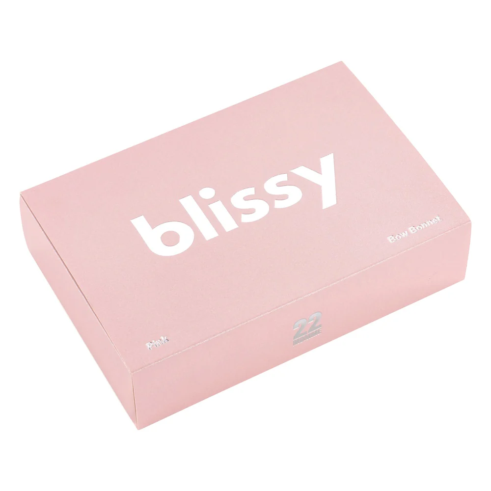 Blissy Bow Bonnet - Pink - Image 4