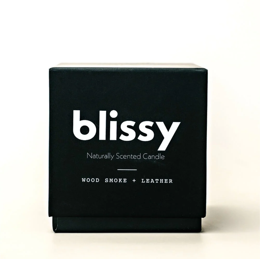 Blissy Candle - Woodsmoke & Leather - Image 17