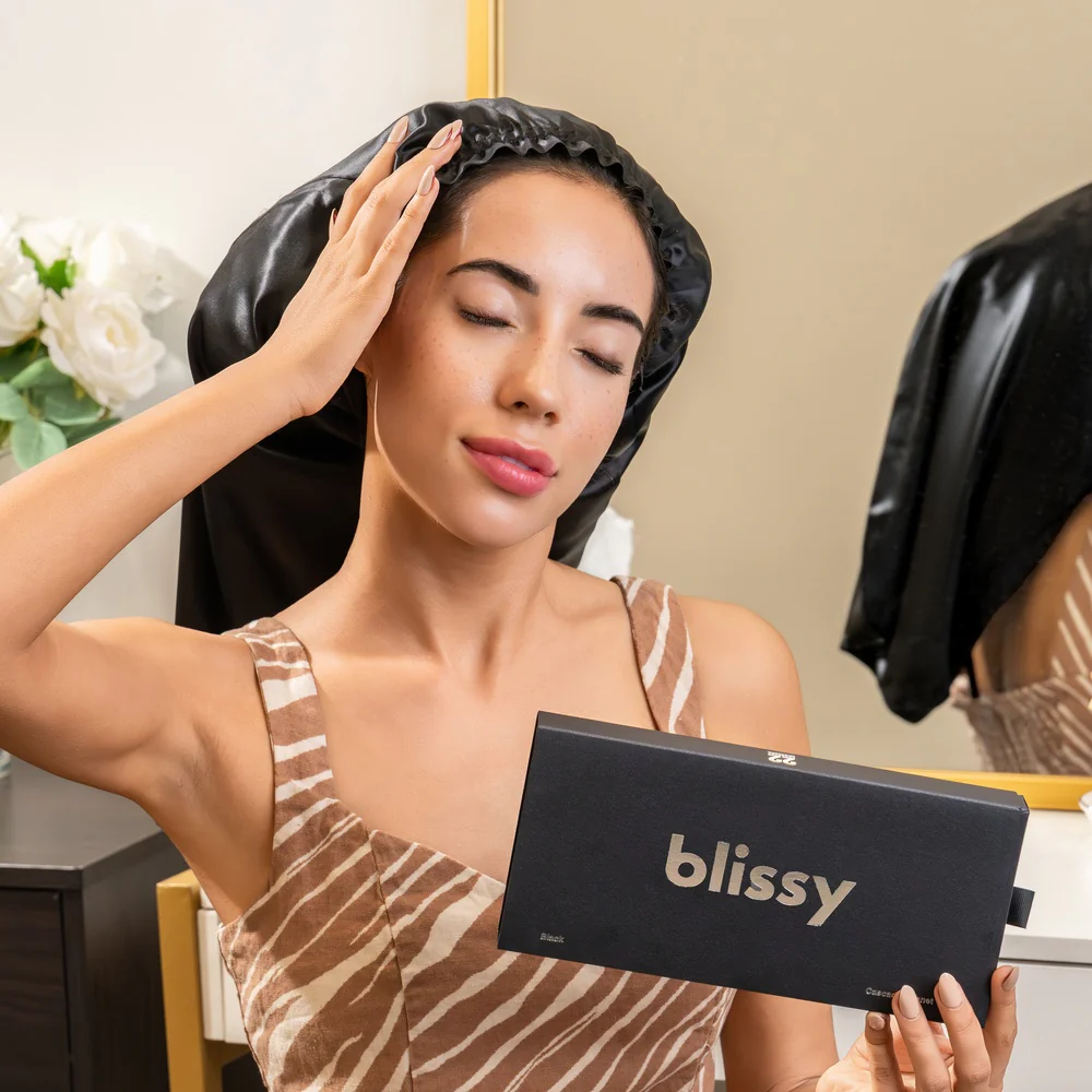 Blissy Cascade Bonnet - Black - Image 11