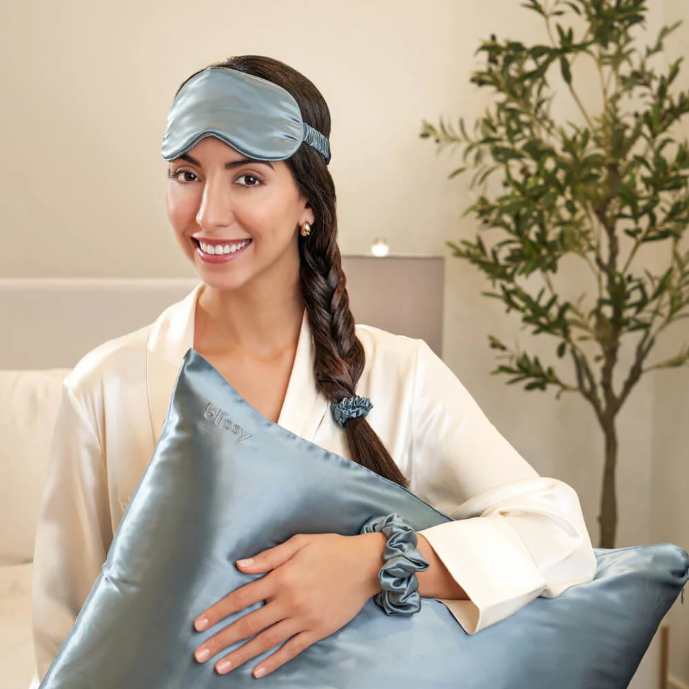 Blissy Dream Set - Ash Blue - King - Image 12
