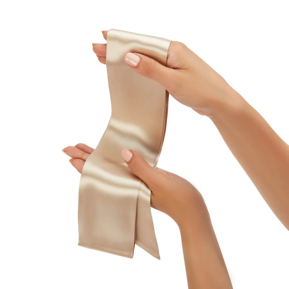 Blissy Hair Ribbon - Champagne - Image 7