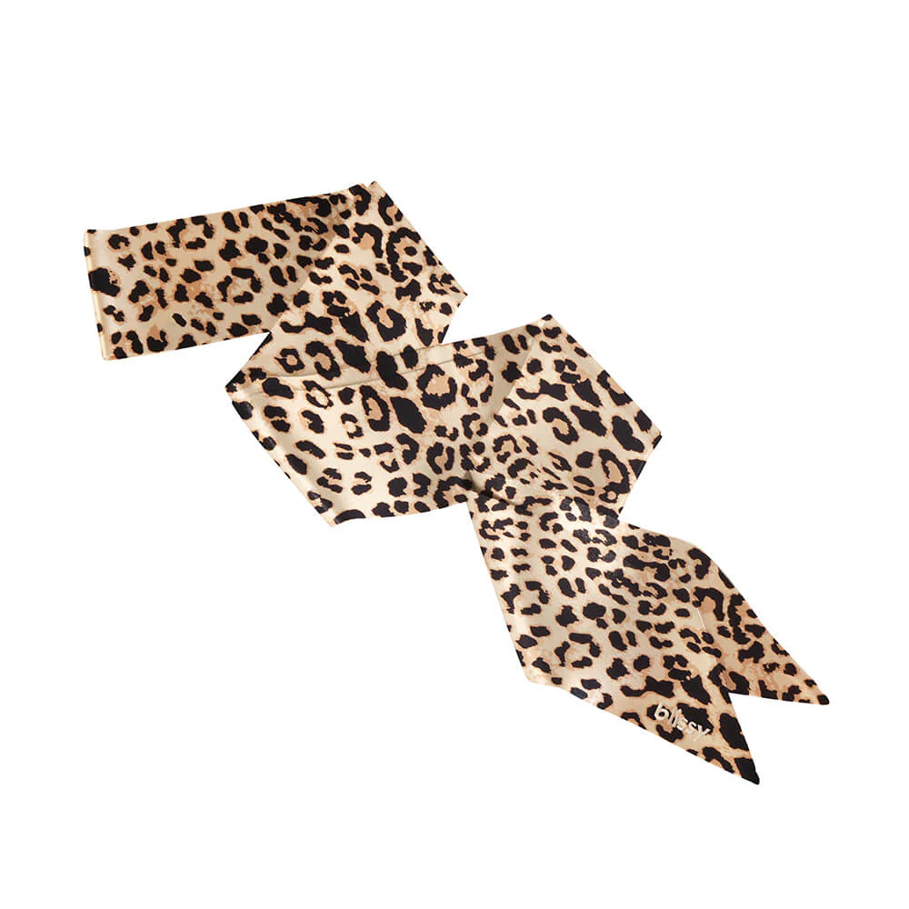 Blissy Hair Ribbon - Leopard - Image 5