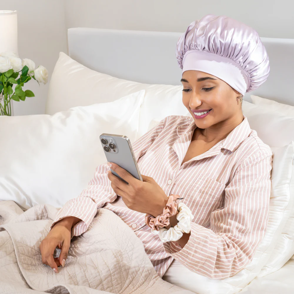 Blissy Halo Bonnet - Lavender - Image 11