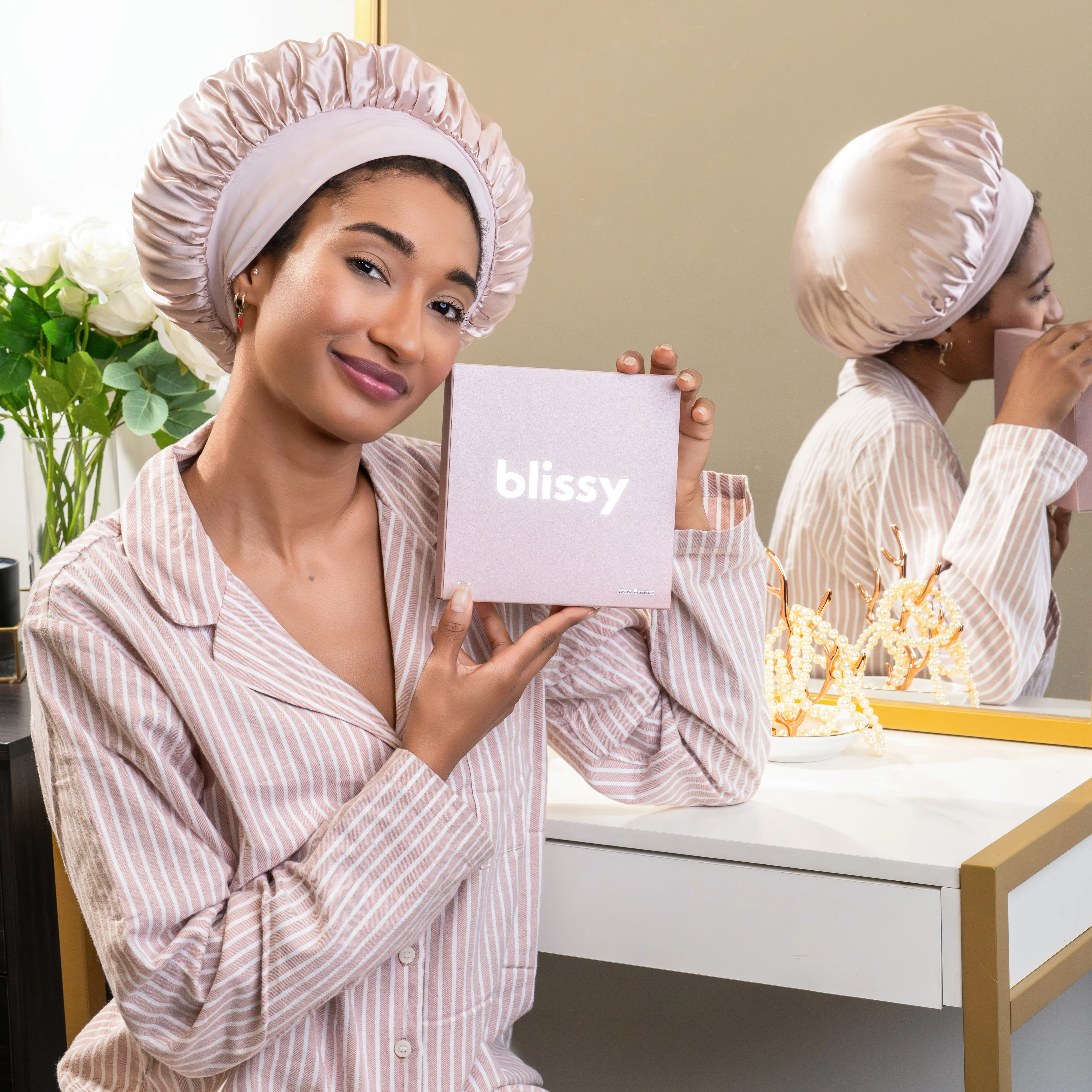 Blissy Halo Bonnet -  Pink - Image 14