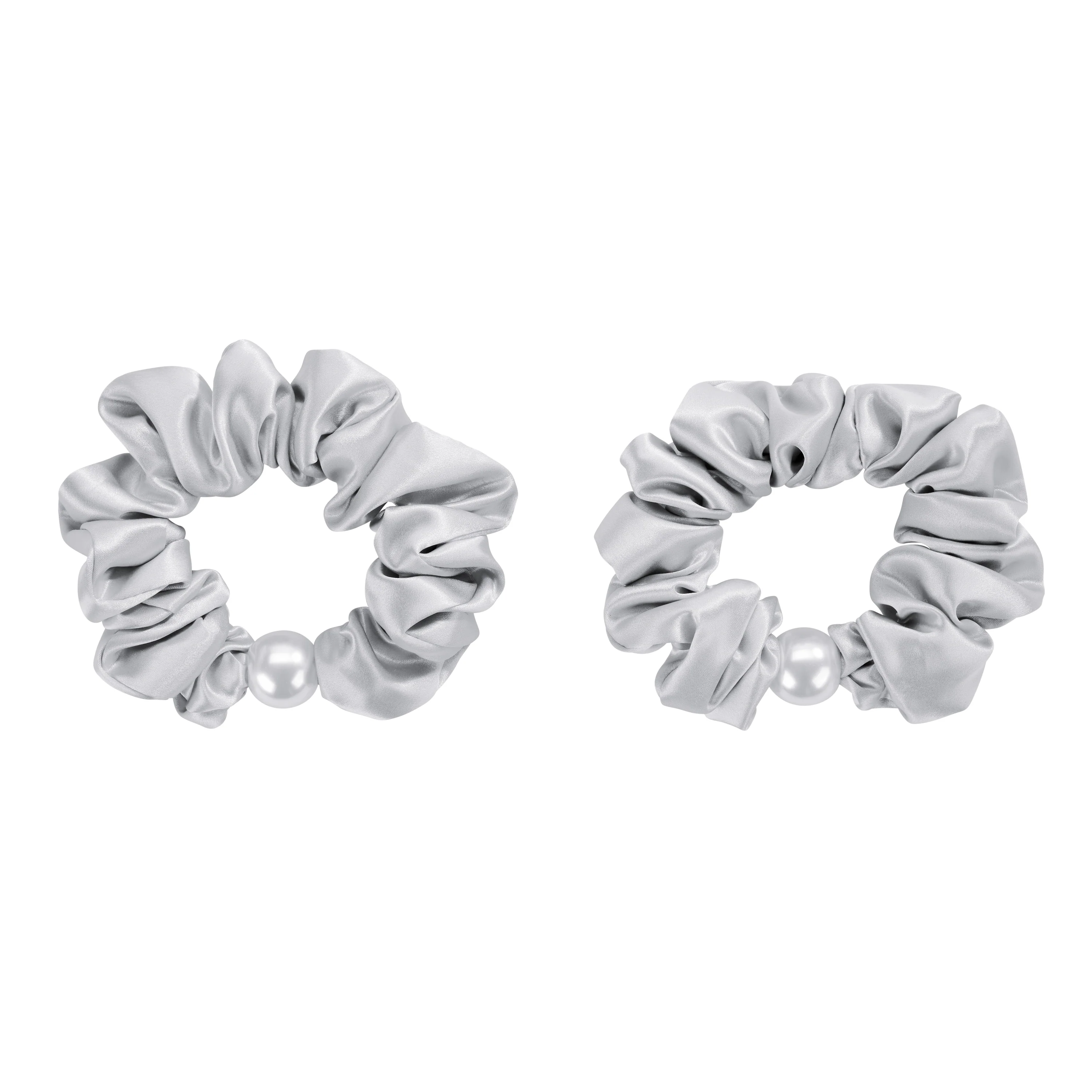 Blissy Pearl Scrunchies - Silver - Image 11