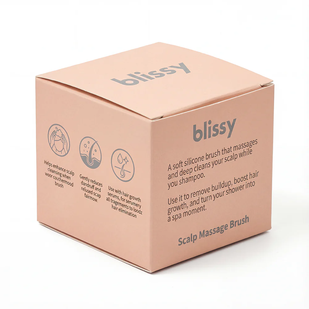 Blissy Scalp Massage Brush - Nude - Image 10