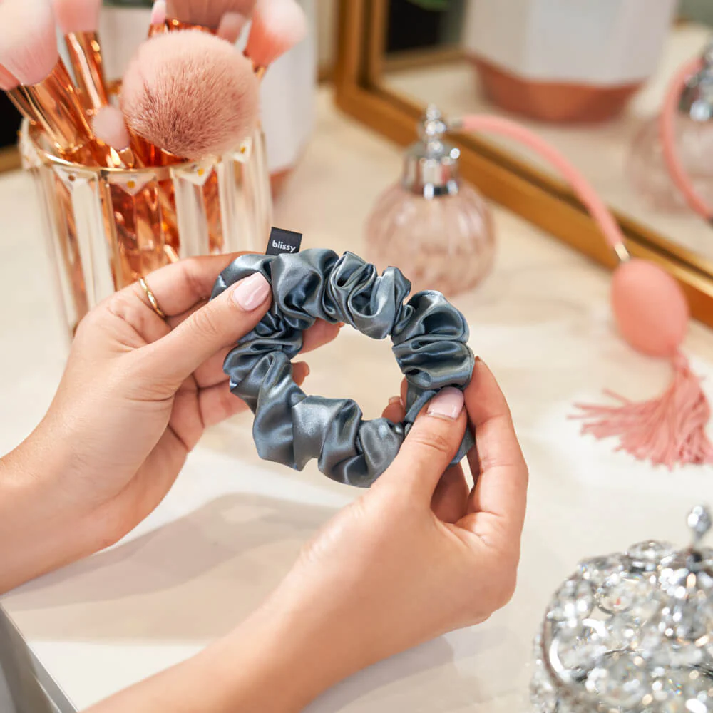 Blissy Scrunchies - Ash Blue - Image 7