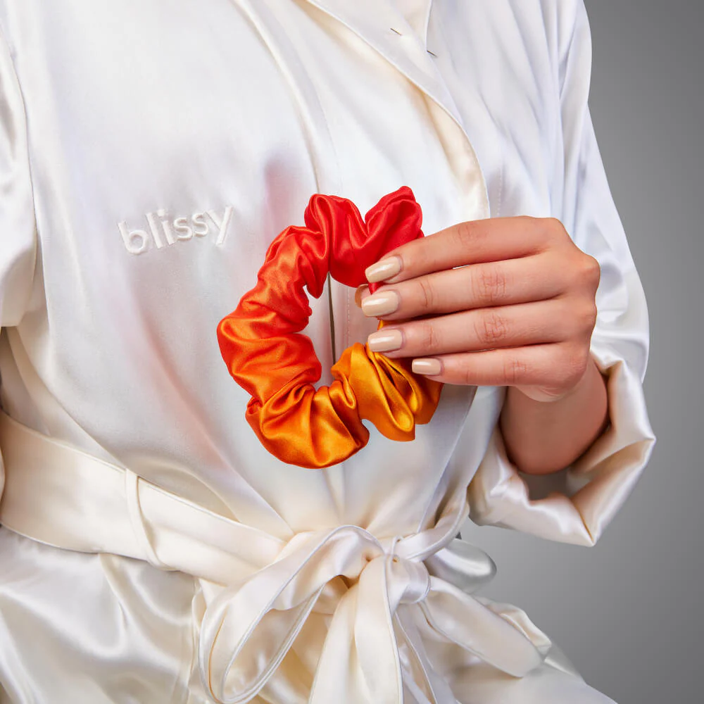 Blissy Scrunchies - Orange Ombre - Image 12