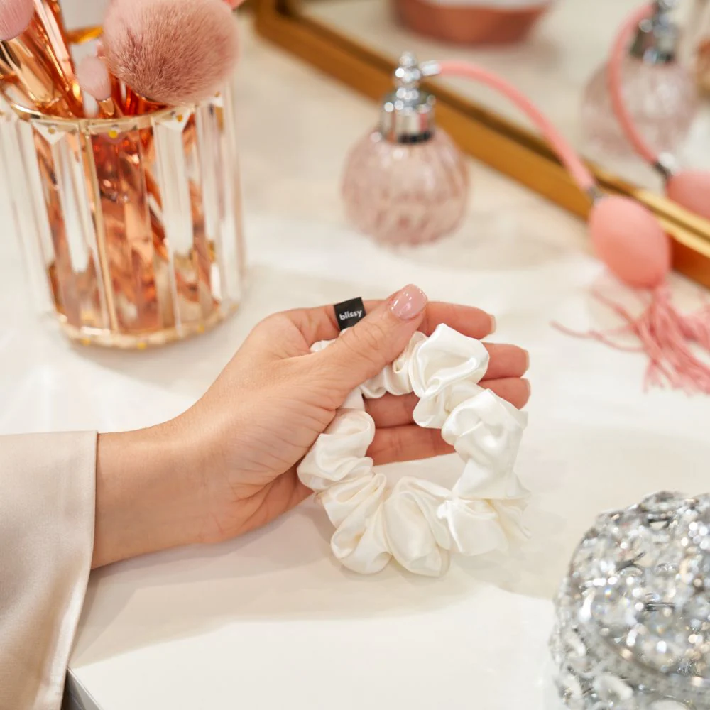 Blissy Scrunchies - White - Image 9