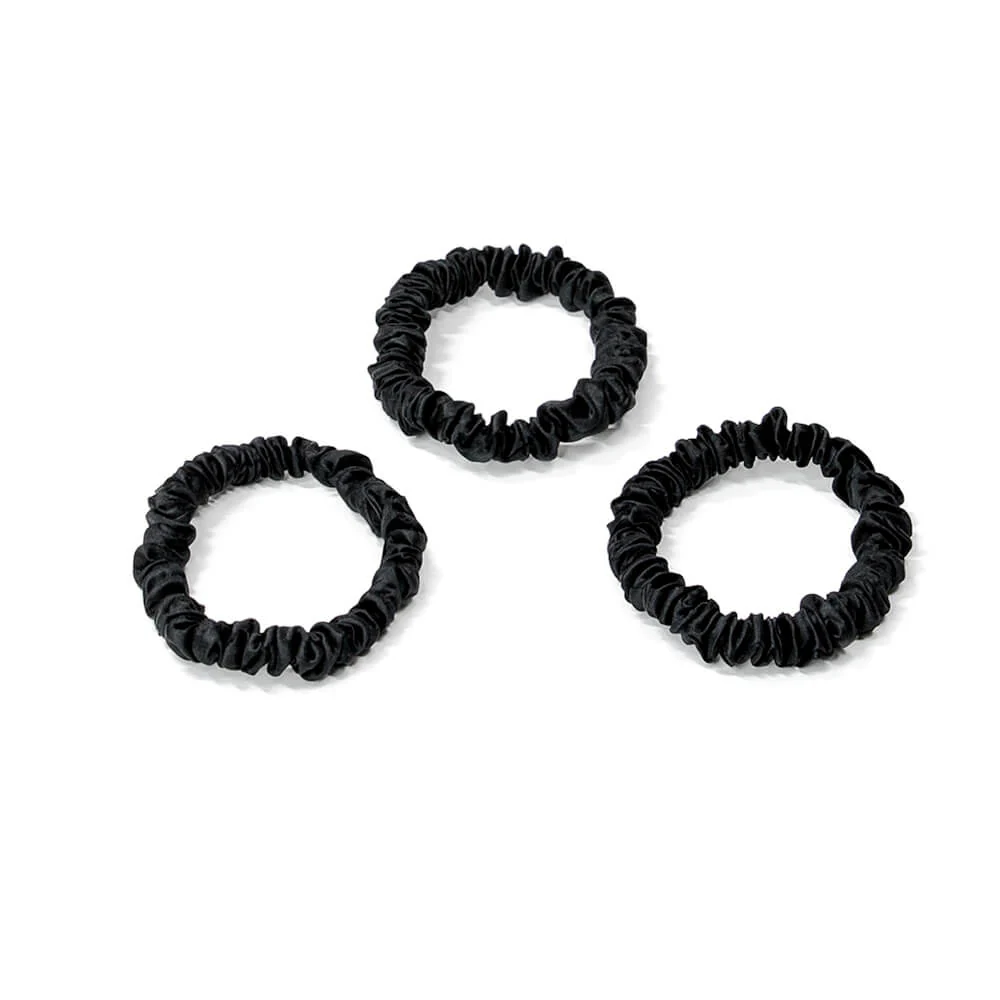 Blissy Skinny Scrunchies - Black - Image 5