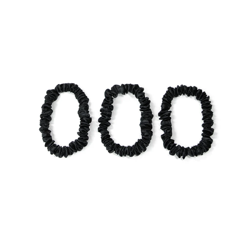 Blissy Skinny Scrunchies - Black - Image 7