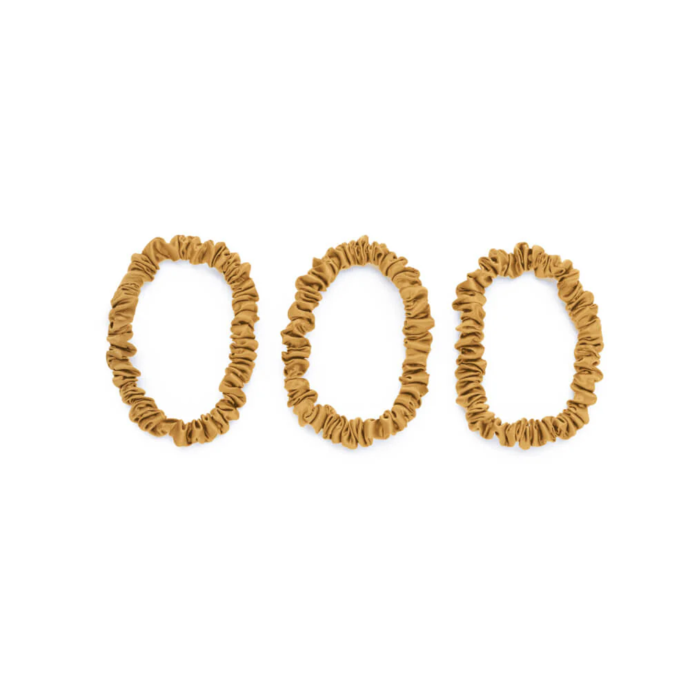 Blissy Skinny Scrunchies - Gold - Image 5