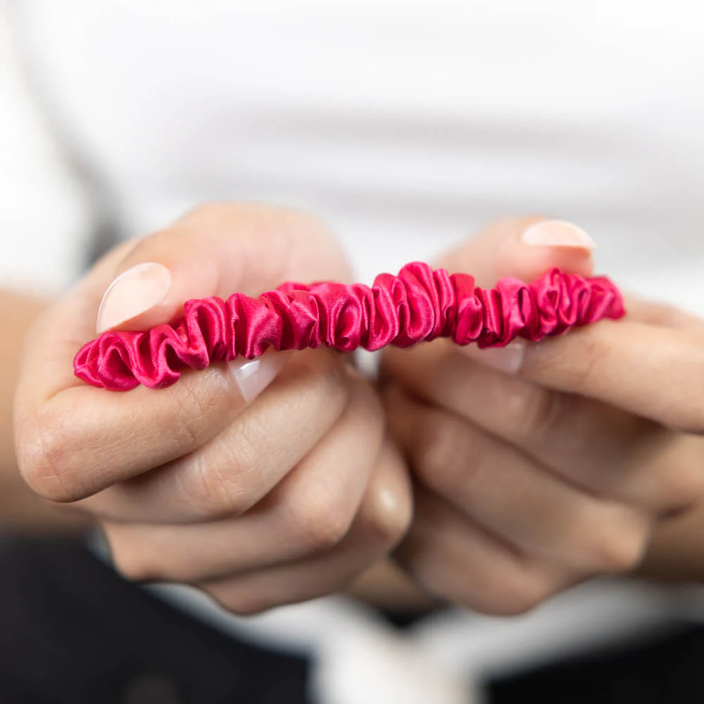 Blissy Skinny Scrunchies - Hibiscus - Image 6