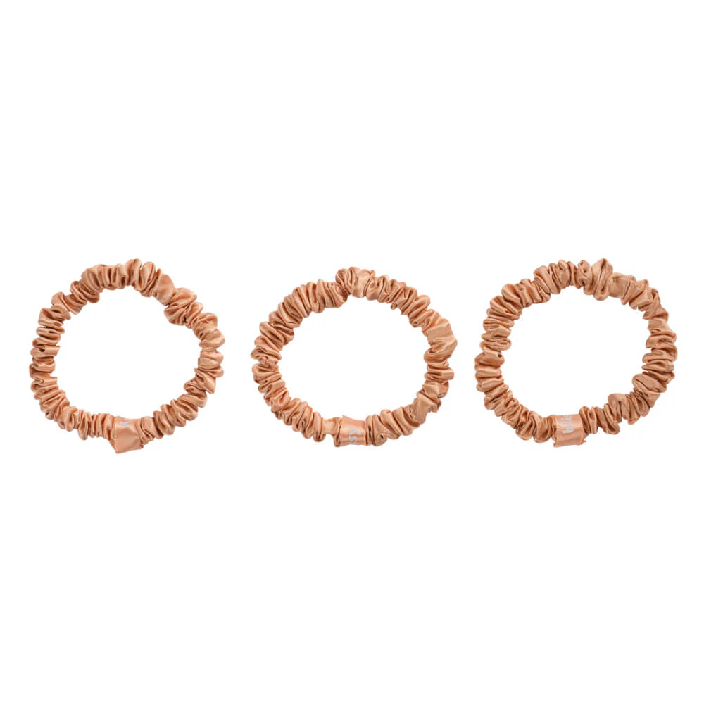 Blissy Skinny Scrunchies - Peach - Image 3