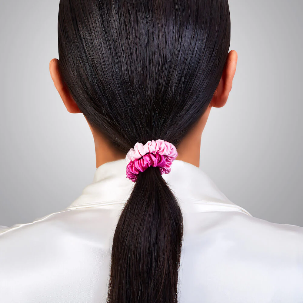 Blissy Skinny Scrunchies - Pink Ombre - Image 10