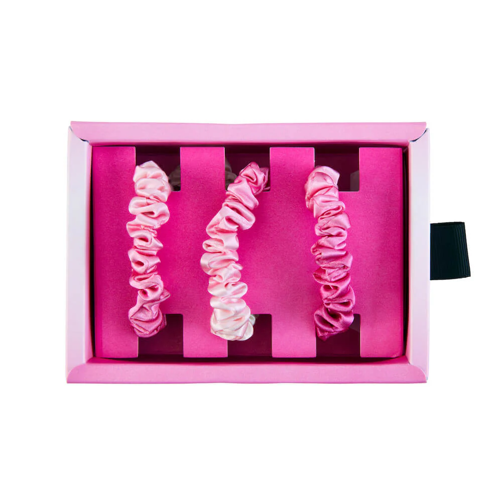 Blissy Skinny Scrunchies - Pink Ombre - Image 2
