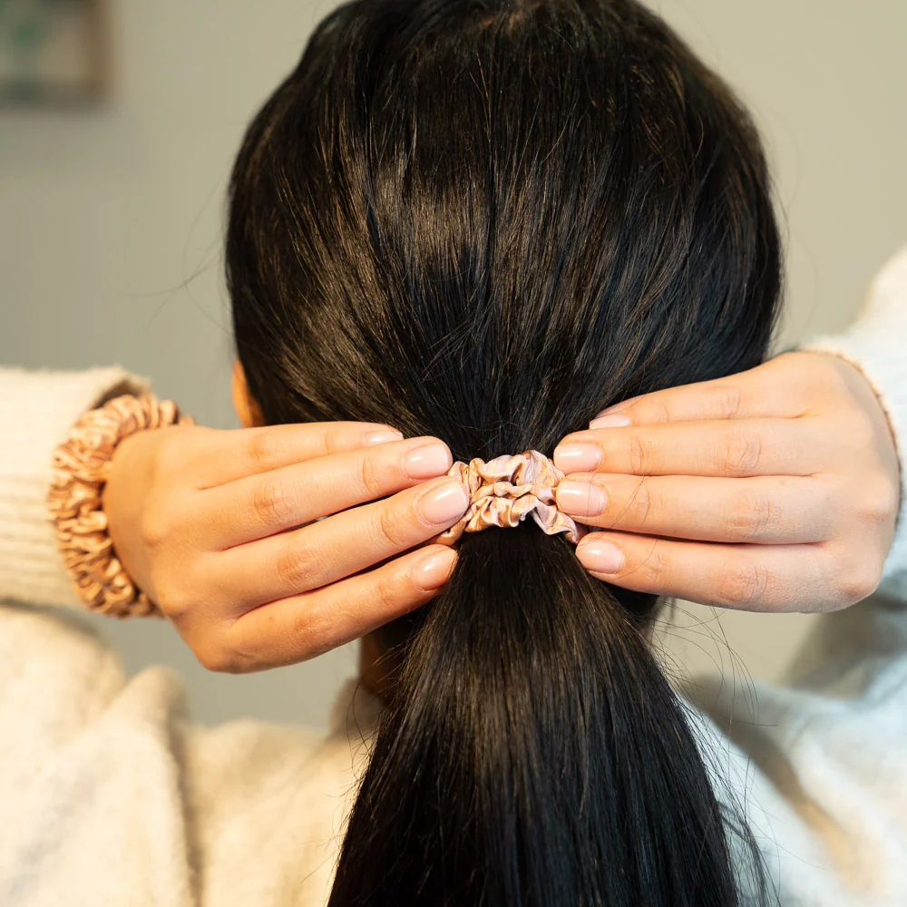 Blissy Skinny Scrunchies - Rose Gold - Image 8