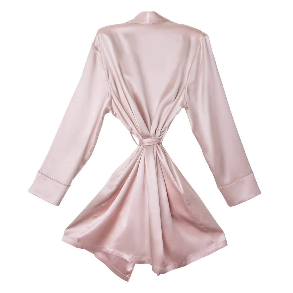 Classic Robe - Pink - Image 5