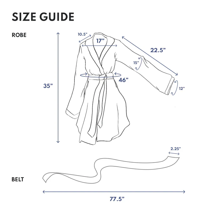 Classic Robe - Red - Image 6