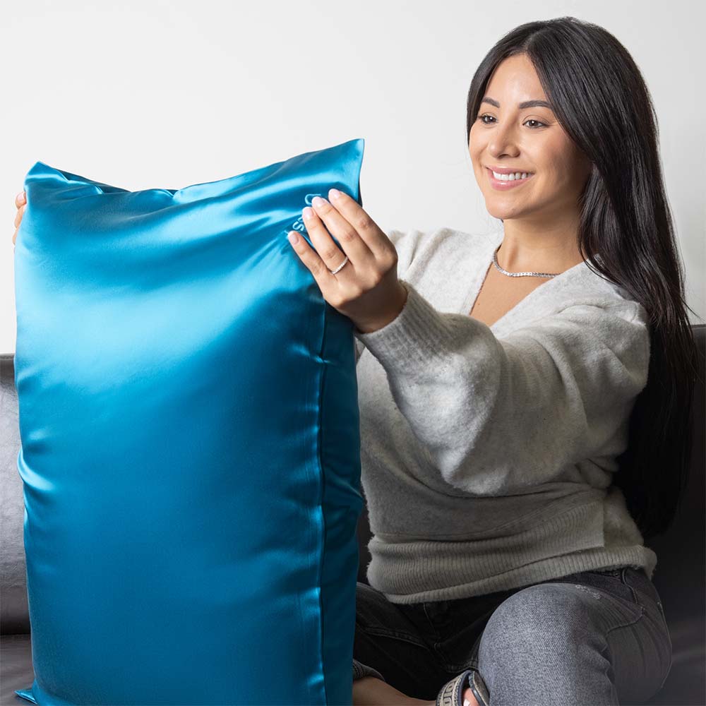 Pillowcase - Aqua - Queen - Image 4