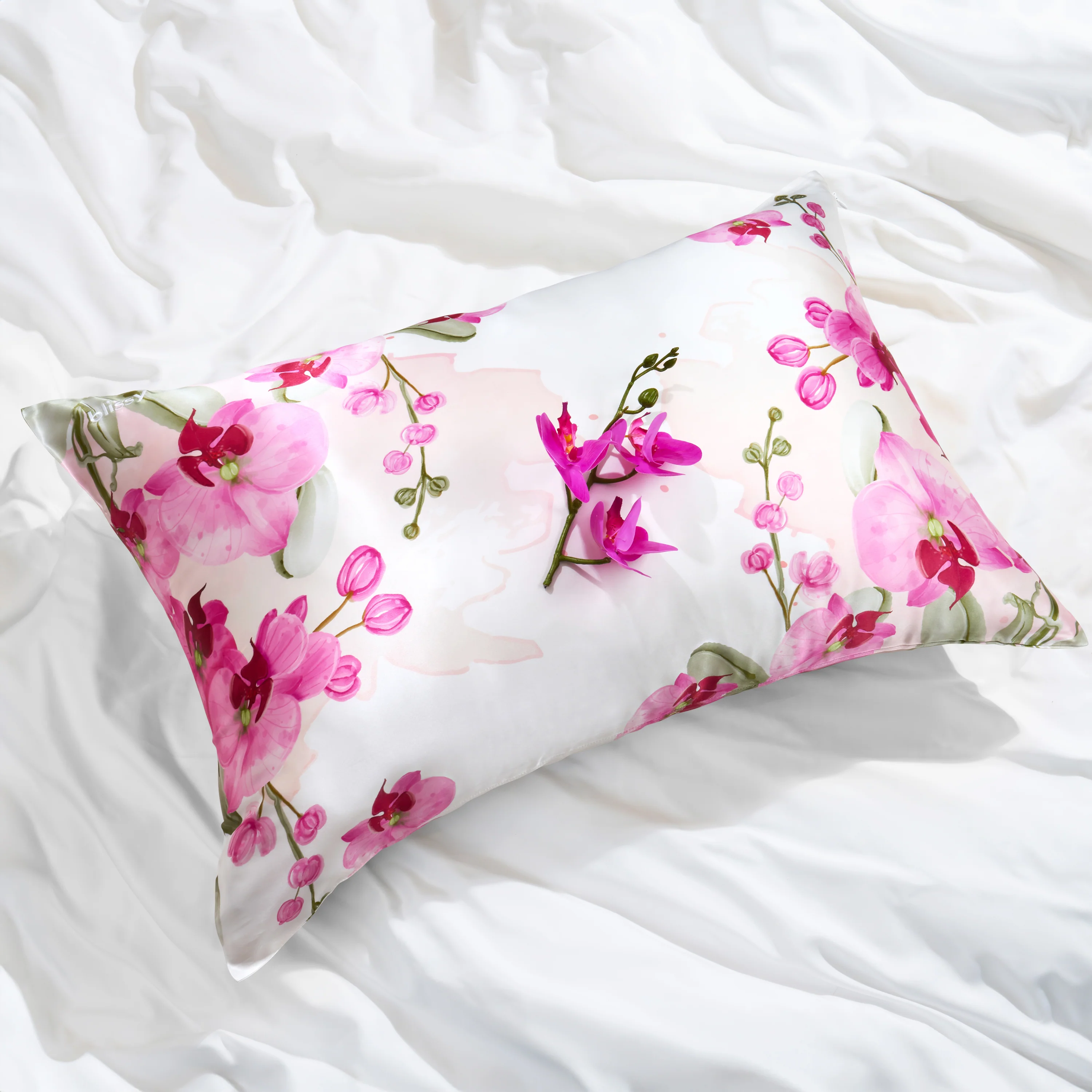 Pillowcase - Zodiac Flower - Aquarius Orchid - Queen - Image 11
