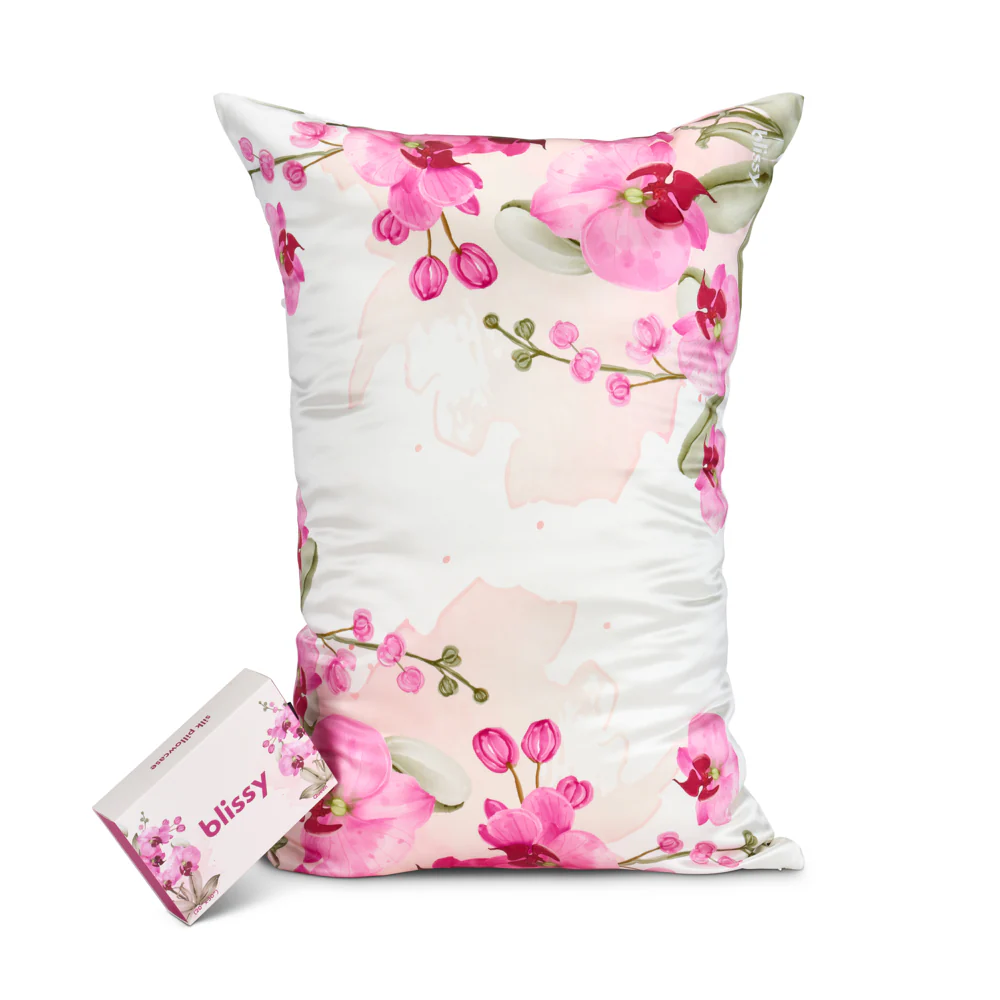 Pillowcase - Zodiac Flower - Aquarius Orchid - Queen - Image 3