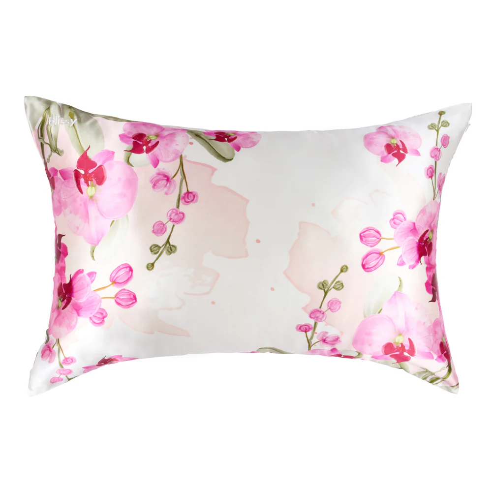 Pillowcase - Zodiac Flower - Aquarius Orchid - Queen - Image 5