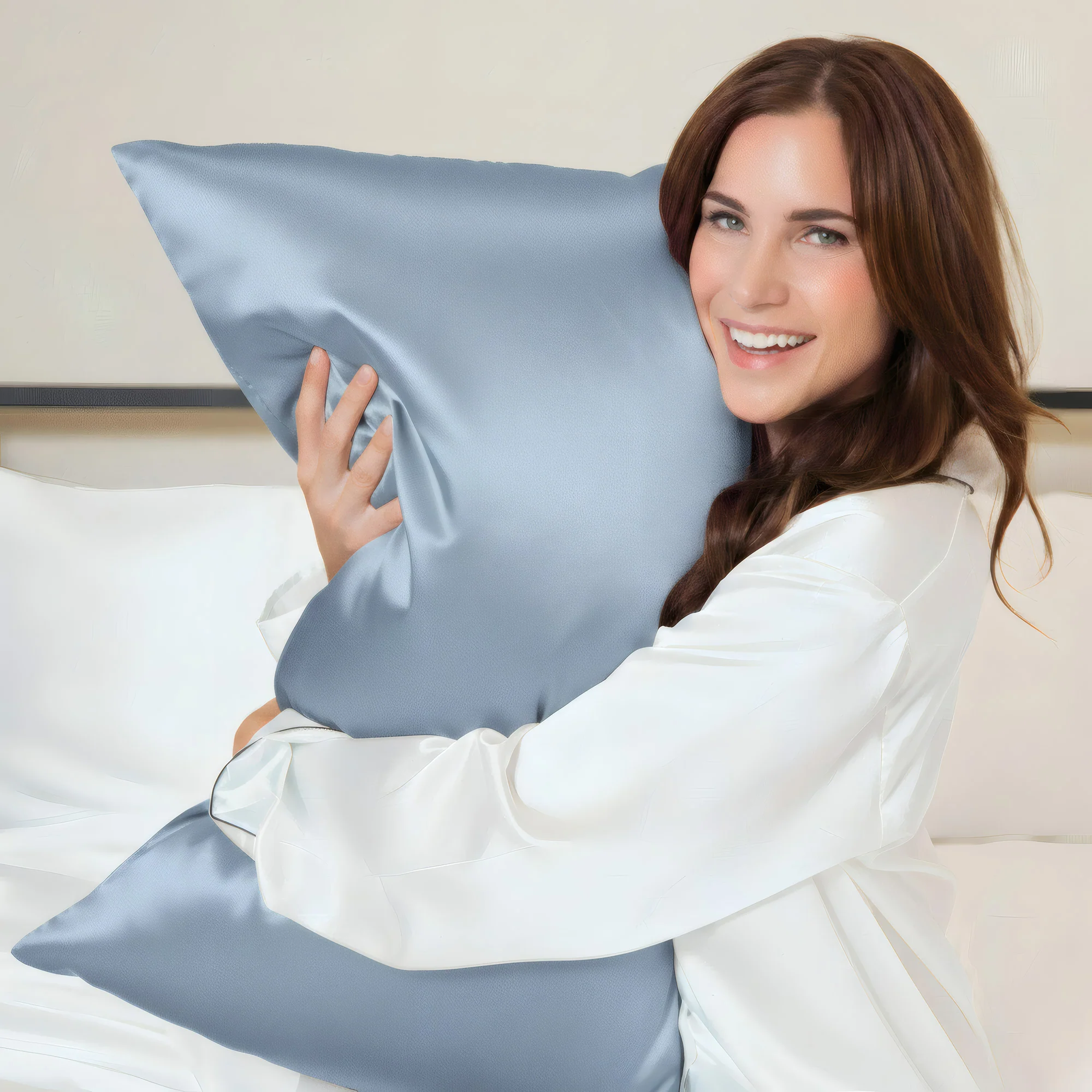 Pillowcase - Ash Blue - Queen - Image 3