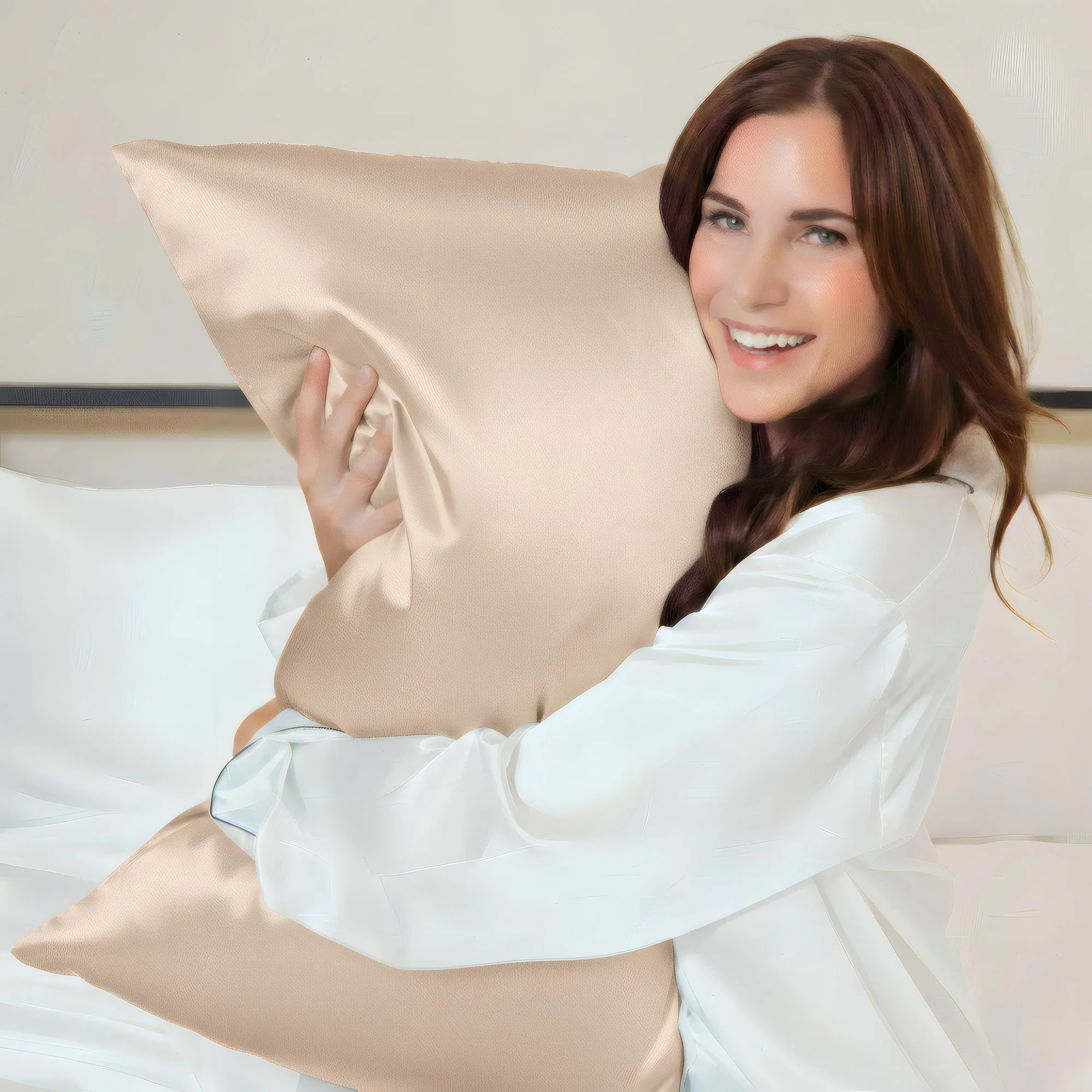 Pillowcase - Champagne - King - Image 3