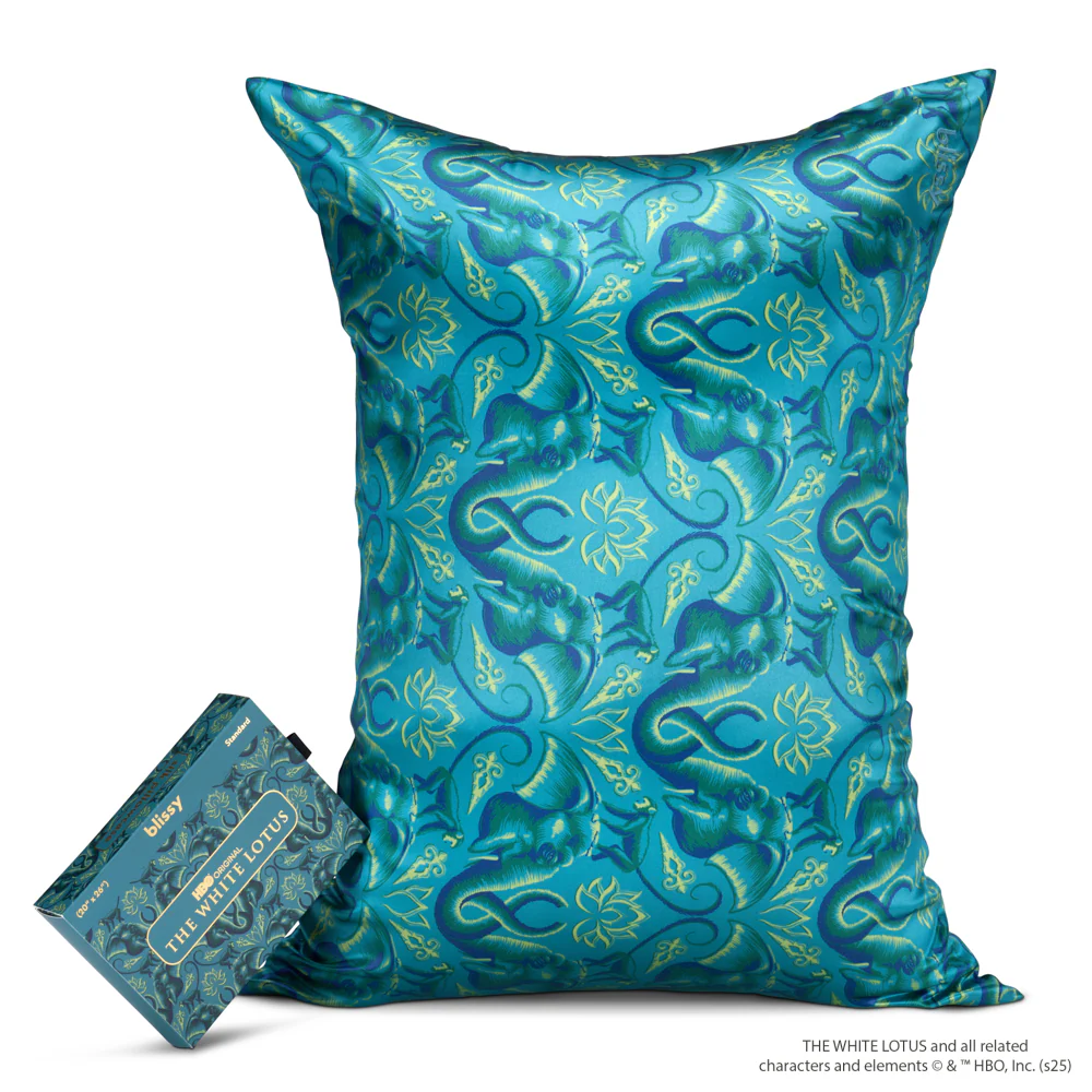 Pillowcase - White Lotus - Emerald Jungle - Standard - Image 5