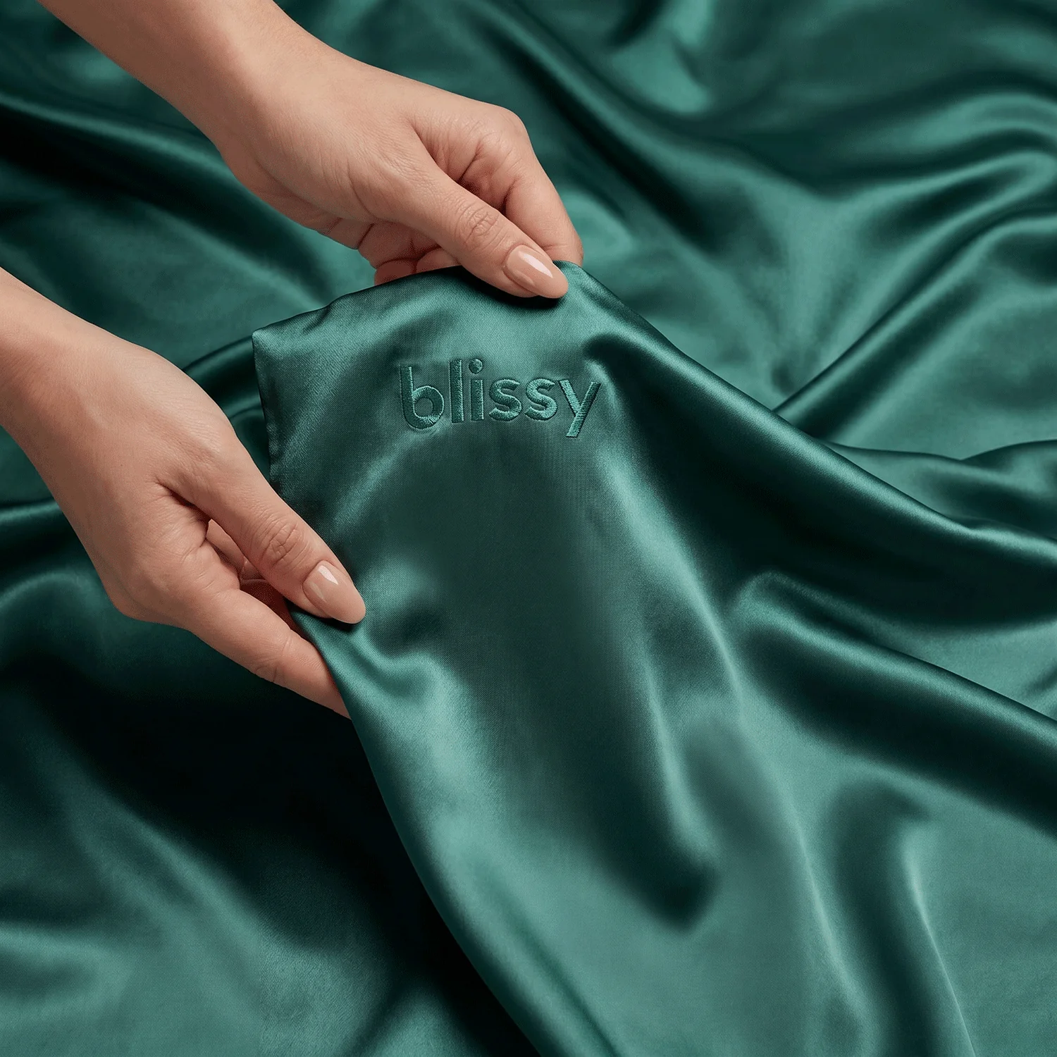 Pillowcase - Emerald - King - Image 3