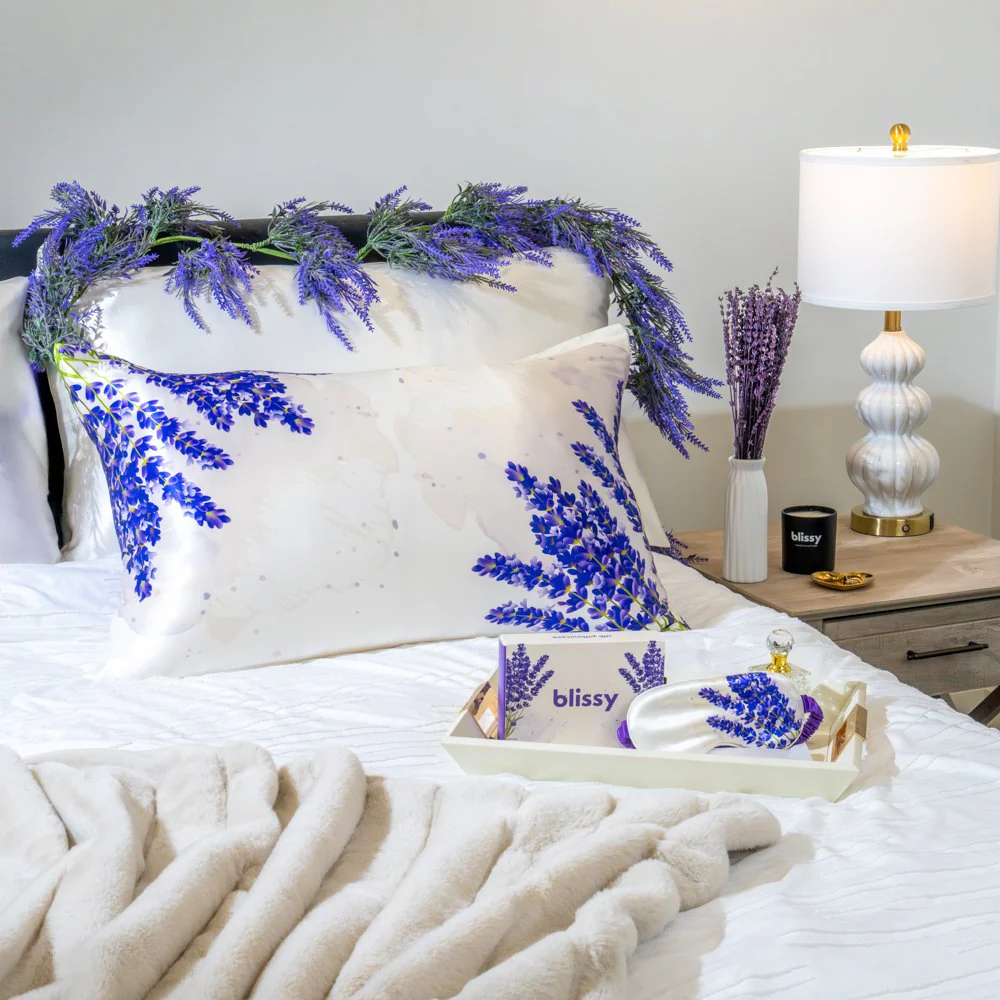 Pillowcase - Zodiac Flower - Gemini Lavender - King - Image 10