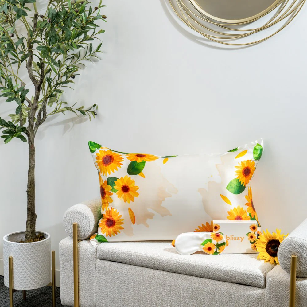 Pillowcase - Zodiac Flower - Leo Sunflower - Queen - Image 13