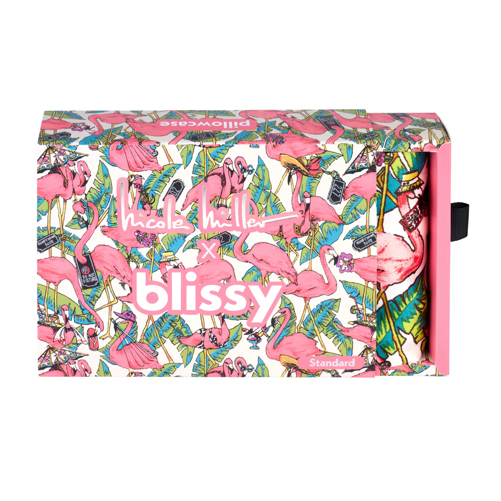 Pillowcase - Nicole Miller - Flamingo - Queen - Image 6