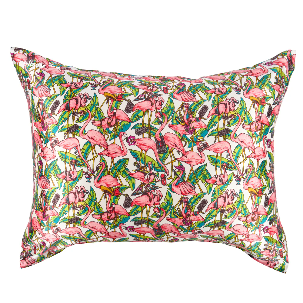 Pillowcase - Nicole Miller - Flamingo - Queen - Image 7