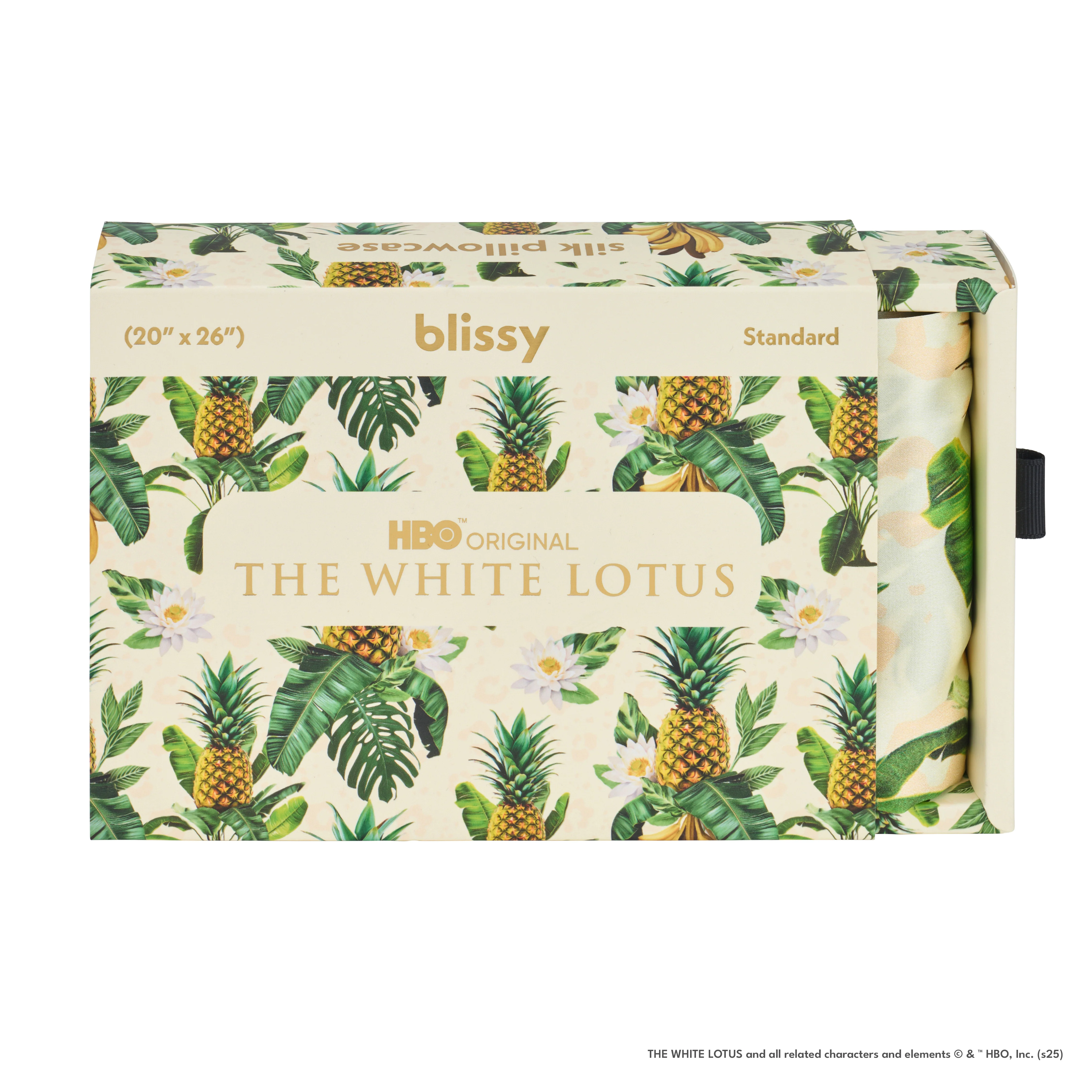 Pillowcase - White Lotus - Pineapple - Standard - Image 6