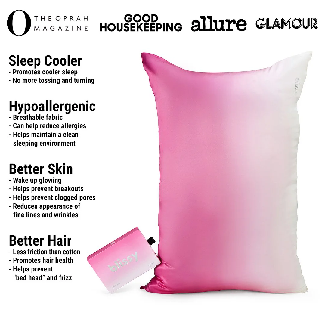 Pillowcase - Pink Ombre - Queen - Image 2