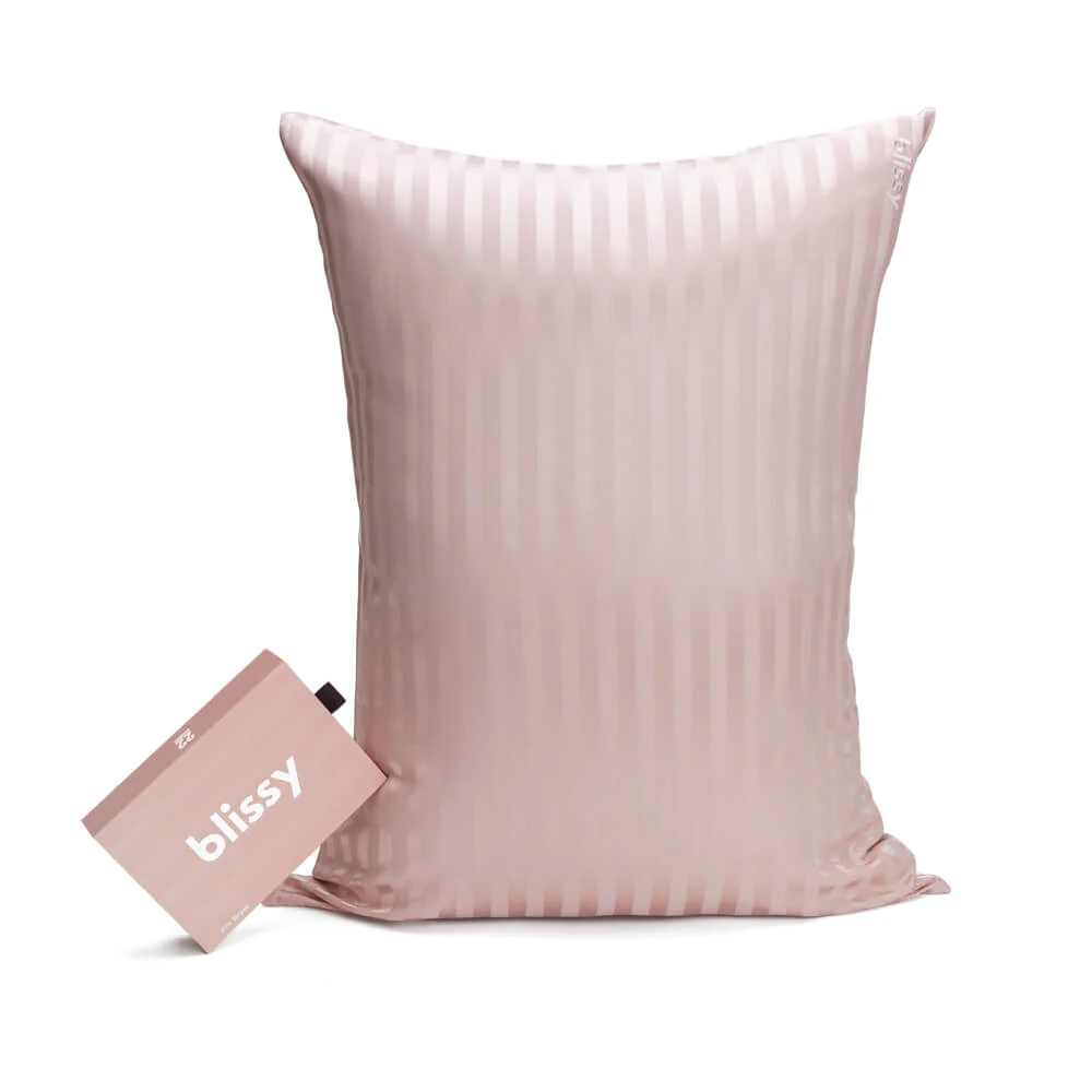 Pillowcase - Pink Striped - King - Image 4