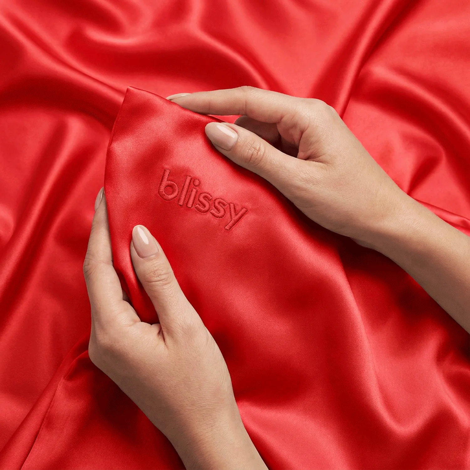 Pillowcase - Red - King - Image 4