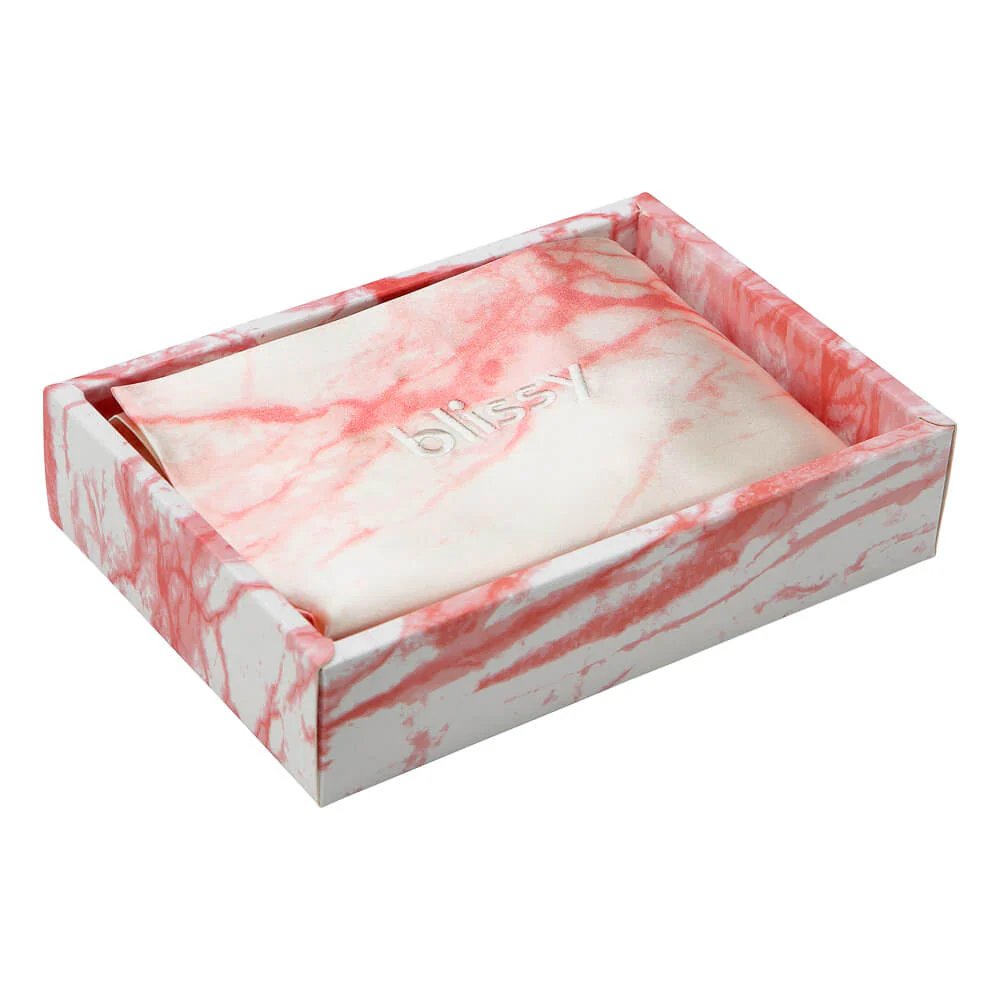 Pillowcase - Rose White Marble - King - Image 7