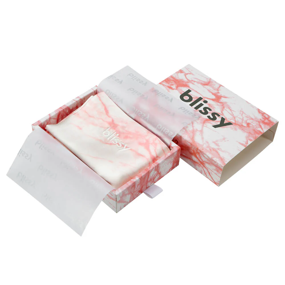 Pillowcase - Rose White Marble - Queen - Image 6