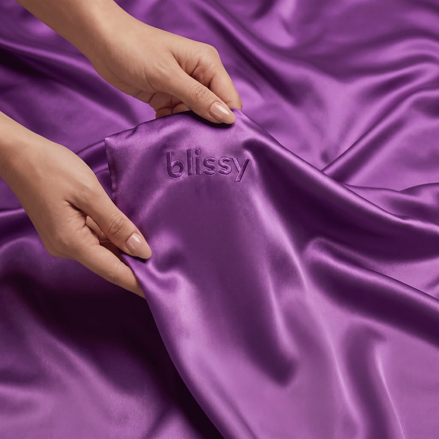 Pillowcase - Royal Purple - King - Image 4