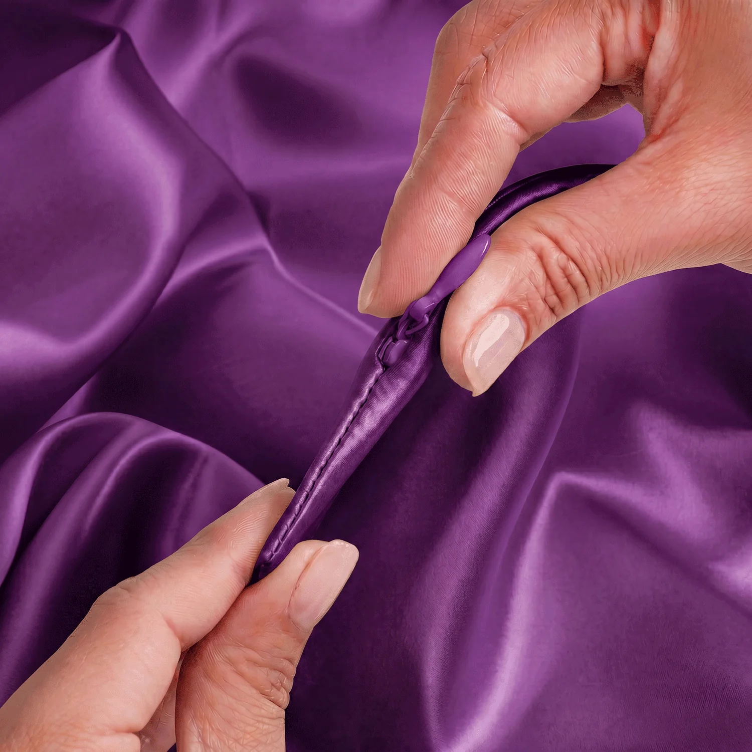 Pillowcase - Royal Purple - King - Image 9