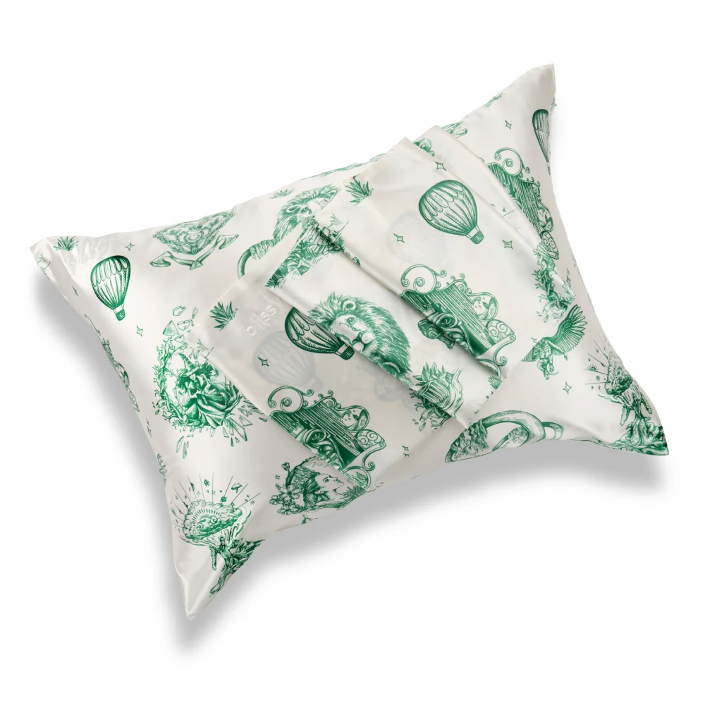 Pillowcase - Wicked™ - Amazafying - Green- Standard - Image 3