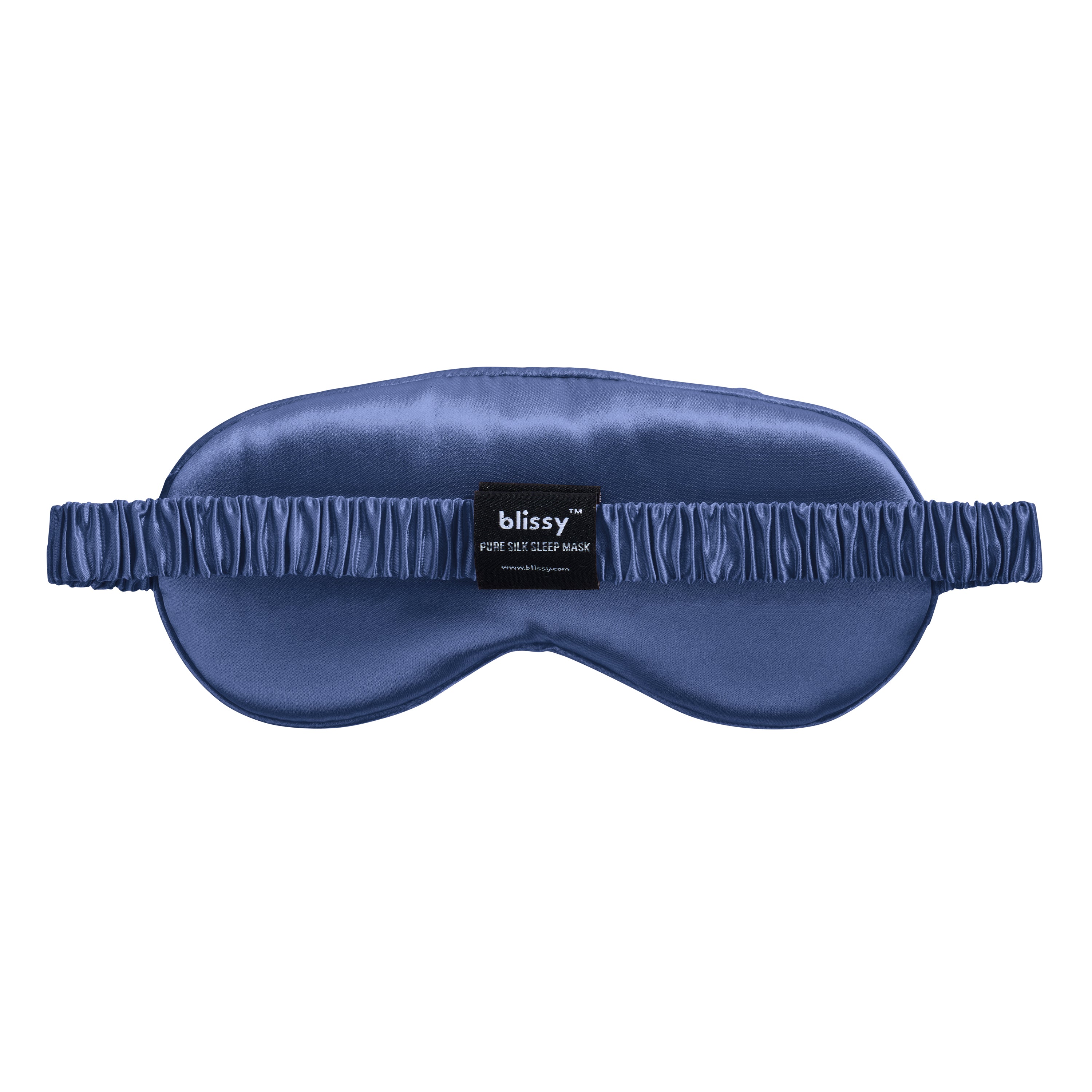 Sleep Mask - Blue - Diamond Quilted - Image 6