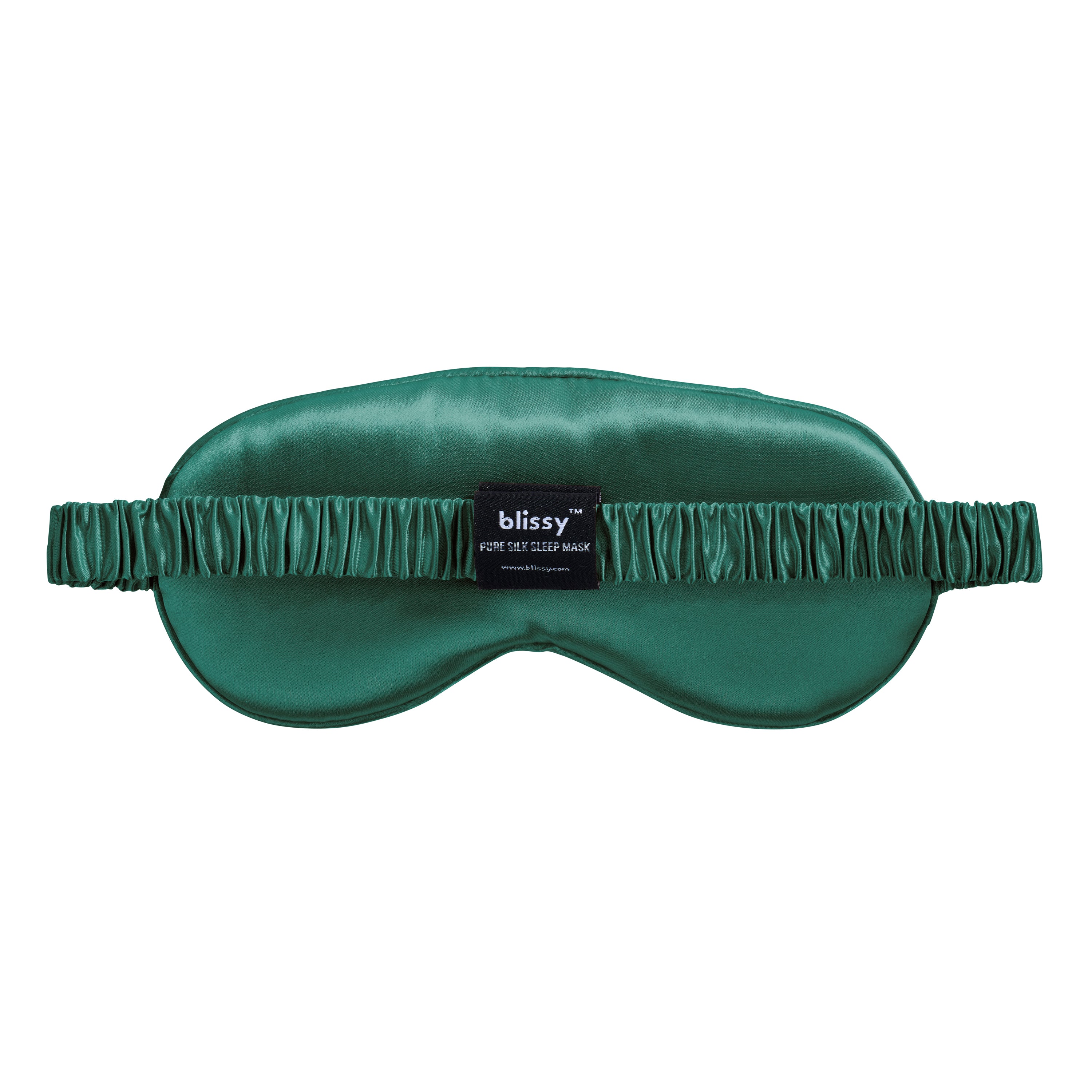 Sleep Mask - Emerald - Diamond Quilted - Image 8