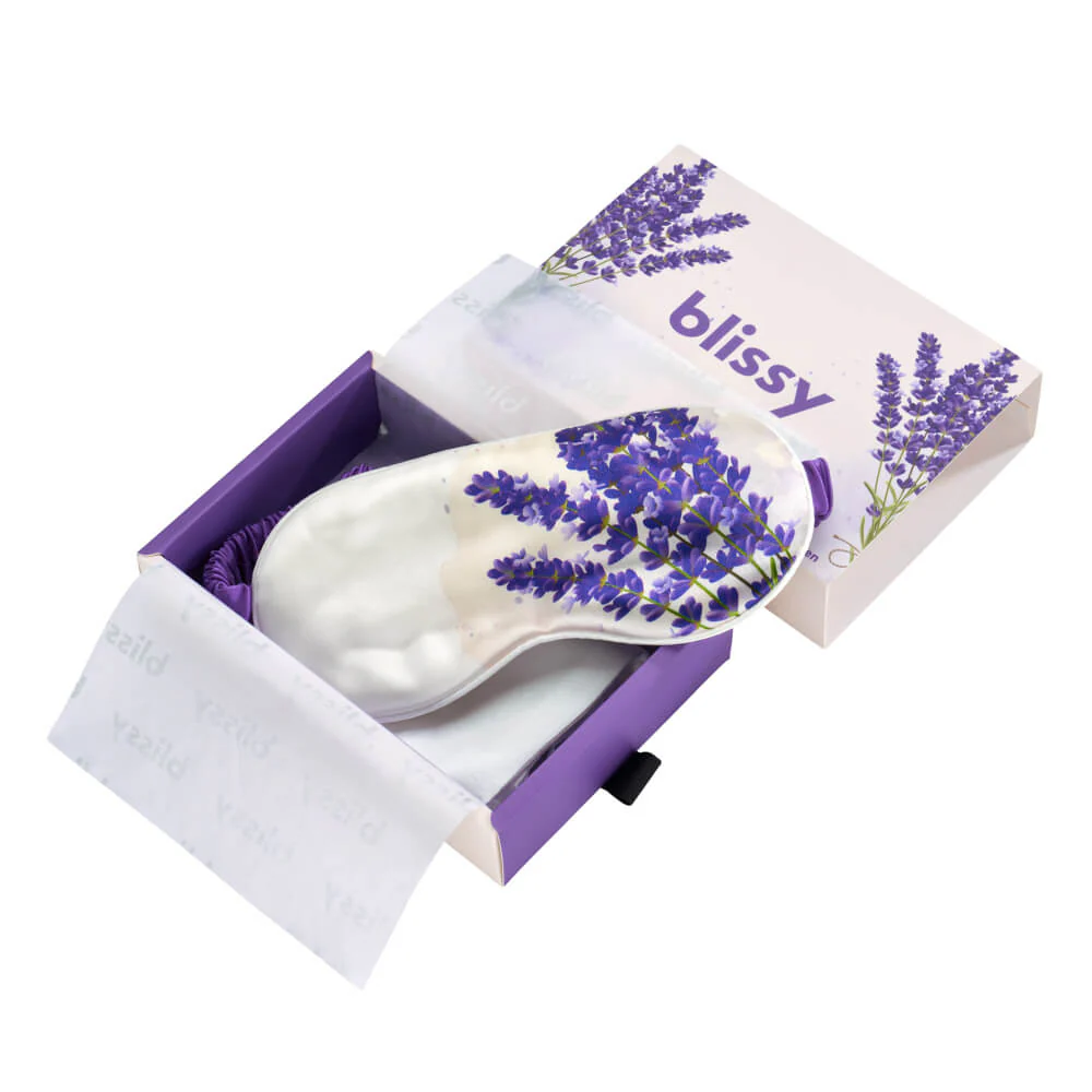 Sleep Mask - Zodiac Flower - Gemini Lavender - Image 3